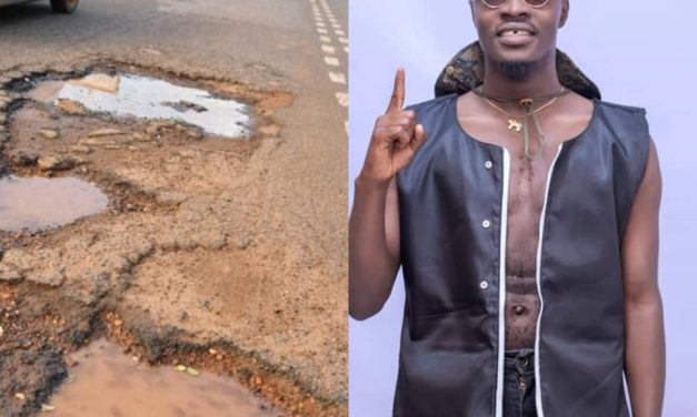 Fancy Gadam Cries Out To Authorities To Construct Heartbreaking “Kumasi Road” In Lamanshegu