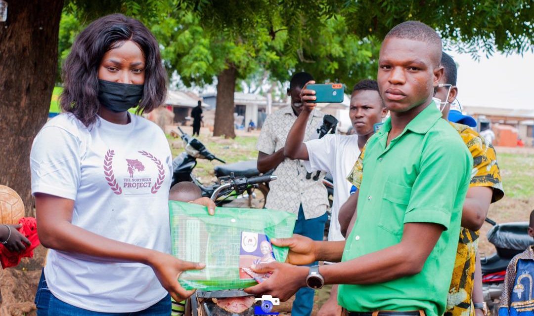 GMB Contestant Distributes Dozens Of School Items To 5 Schools In 4 Districts