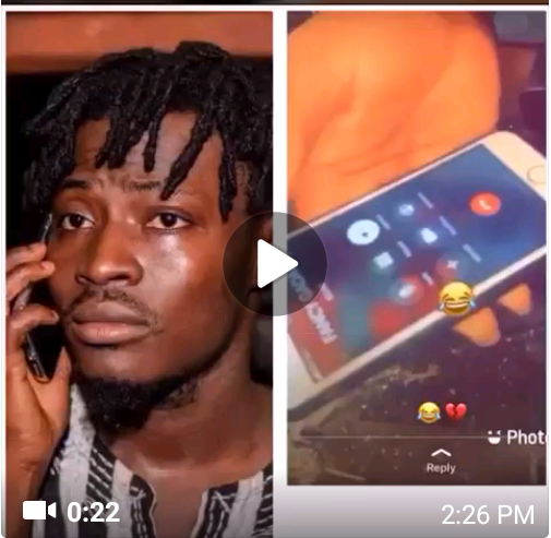 LEACKED!!! Agbazor Raining Insults On Fancy Gadam On A Phone Call About The “Takahi Coins” Money Issue