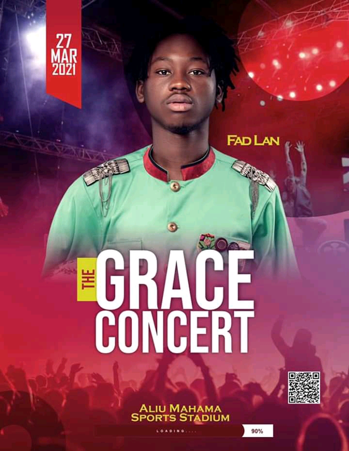 Fad Lan Paints The Internet With Colours Of His Upcoming “Grace Concert” Cover