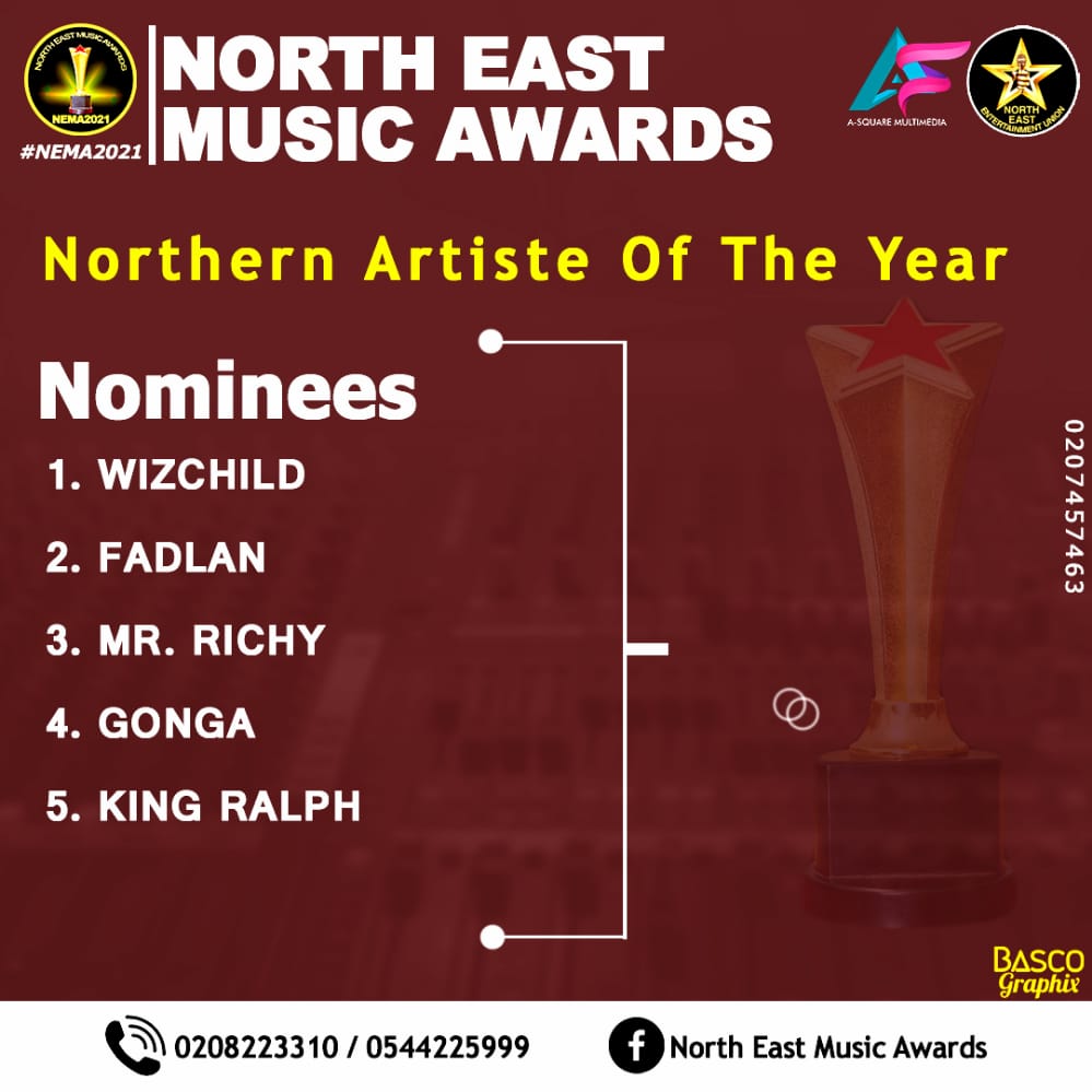 Check Out The Full List Of Nominees At The ‘North East Music Awards’