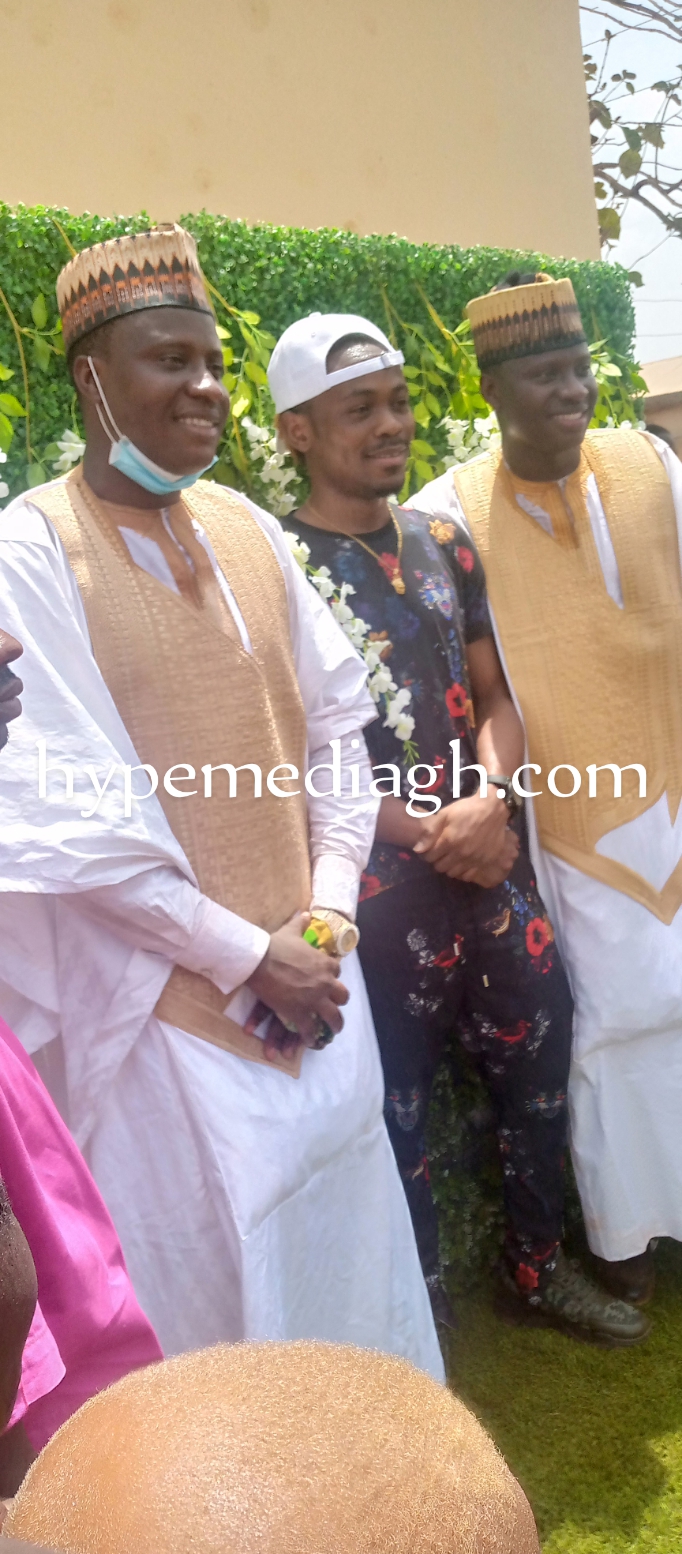 Maccasio Makes A Surprise Appearance At Fancy Gadam’s Manager’s Wedding
