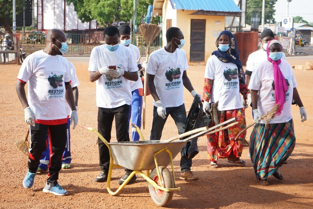 World Earth Day: Two NGO’s embarked on Clean-Up Exercise in Tamale.