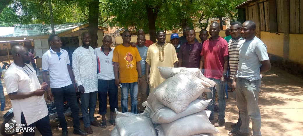 Former Tamale Central Organizer Of The NPP, Mr Sheriff Donates Sugar To Party Constituency Executives