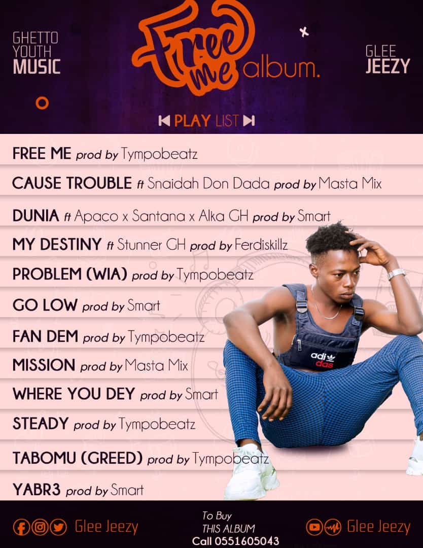 Glee Jeezy ~ Free Me Album (Full Tracklist)