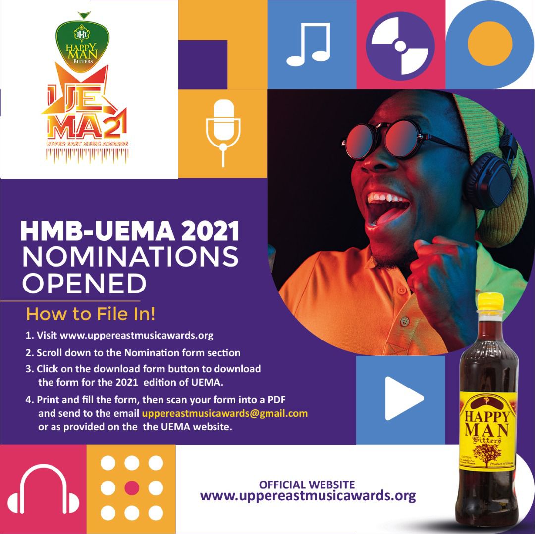 Nominations For The HMB-Upper East Music Awards Are Now Open