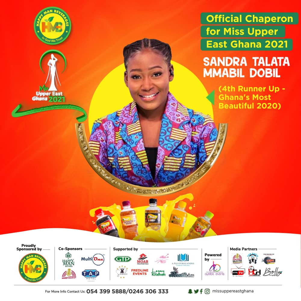 Miss Upper East Ghana Unveils 2020 Ghana’s Most Beautuful Queen, Sandra Talata As Chaperon For This Year’s Event