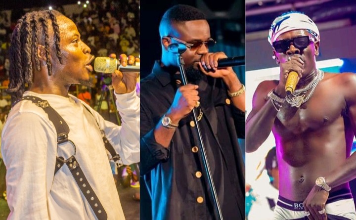 Shatta Wale & Sarkodie Could Not Stop Fancy Gadam From Filling Up The Bukum Boxing Arena
