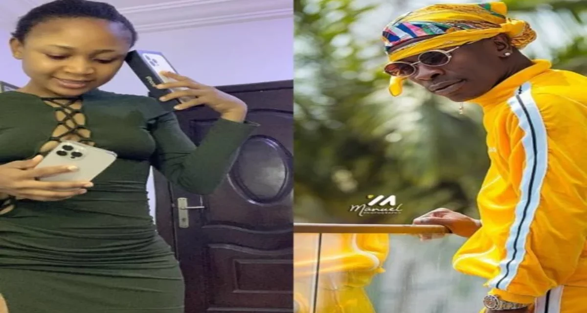 Shatta wale dashes Akuapem Poloo a new iPhone 13 pro max 
