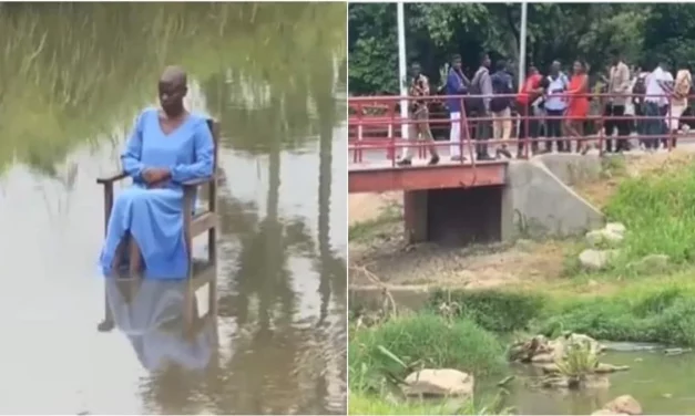 River Girl causes panic on KNUST Campus 