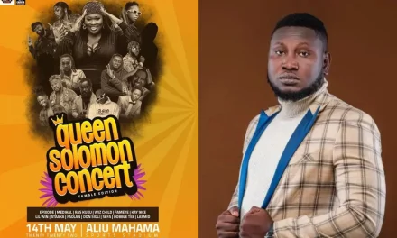 “I am coming with fire” Don Sigli declare as he endorses Queen Solomon Concert. 
