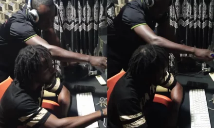 [Watch] Is Hassan Dablee hits the studio to reply Maccasio
