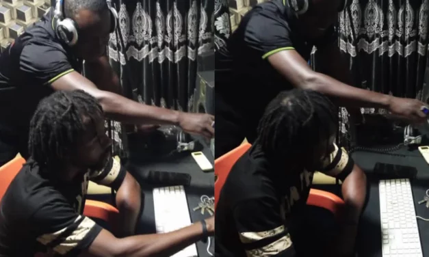 [Watch] Is Hassan Dablee hits the studio to reply Maccasio