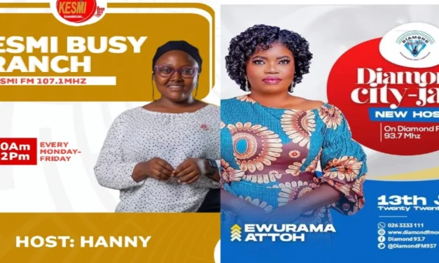 Breaking News: Kesmi Fm Replaced Ewuarama Attoh With Hanny