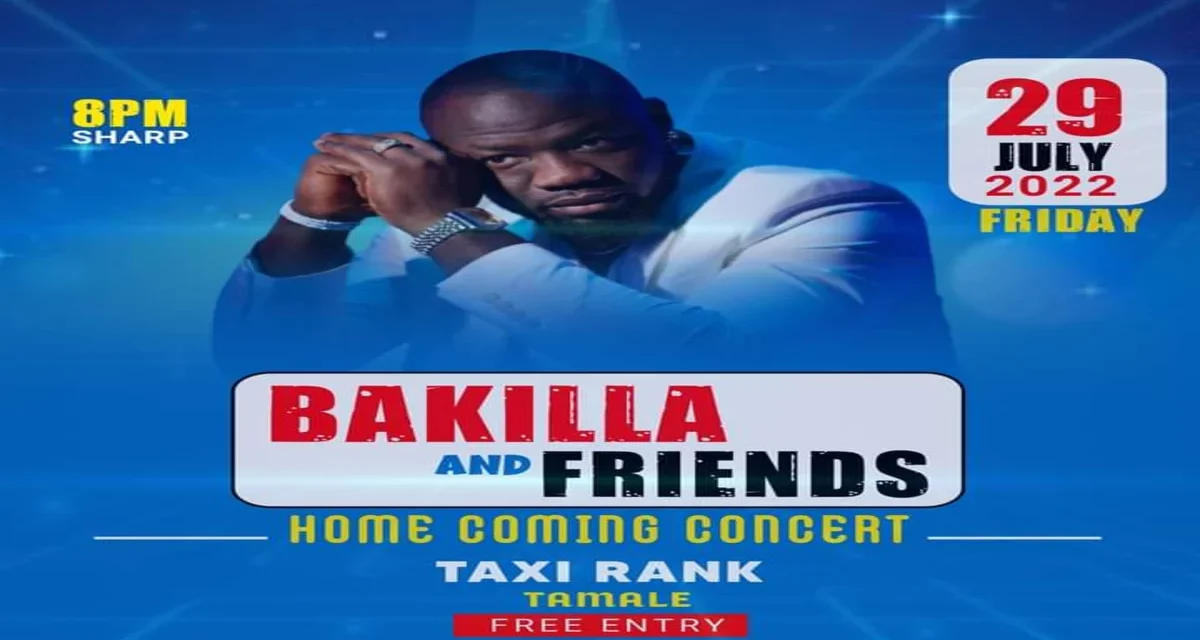 Bakilla makes a mega return with a Homecoming Concert dubbed, Bakilla and Friends