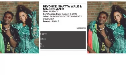 Shatta Wale Set Records As First Ghanaian Artiste To Earn ‘Gold Certification’ In USA