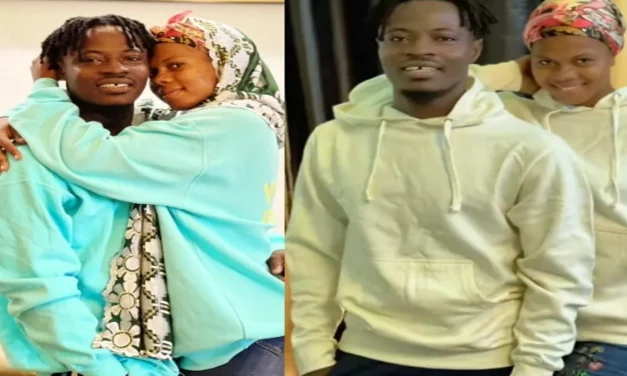Video + Photos: Check Out These Beautiful Photos & Videos Of Fancy Gadam And His Wife Chopping Love Together.