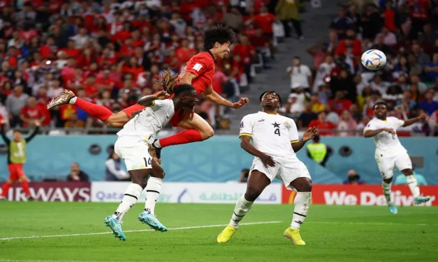 Ghana hold off battling South Korea to win dramatic match