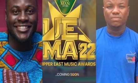 Nathaniel makes a case for Ebenezer Akandurugo to be crown blogger of the year at the Upper East Music Awards 2022