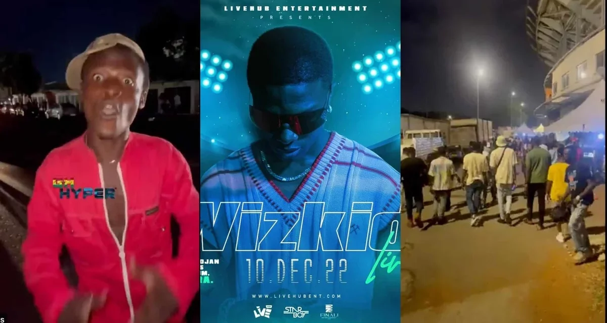 “We want our money back” – GH patrons frustrated after Wizkid failed to show up for Accra concert