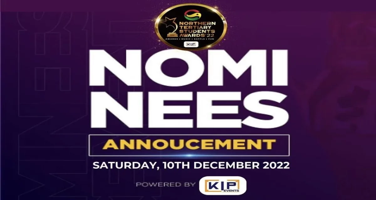 Full List of nominees for the Northern Tertiary Students Awards.