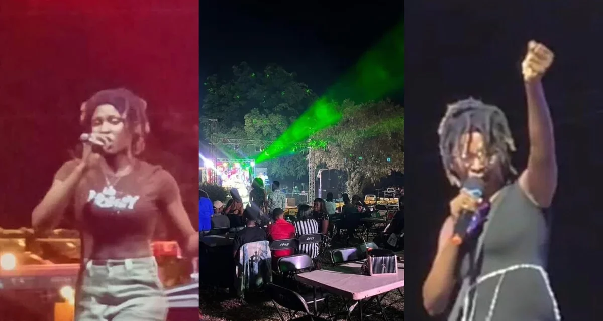 Abbi Ima thrilled thousands with a live band performance in Kintampo
