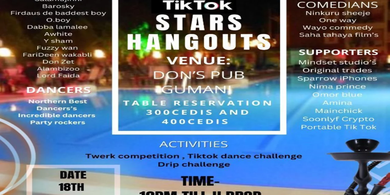Video: TikTok Stars Chopped A Huge Success At Maiden Edition Of ‘Hangout Party’.