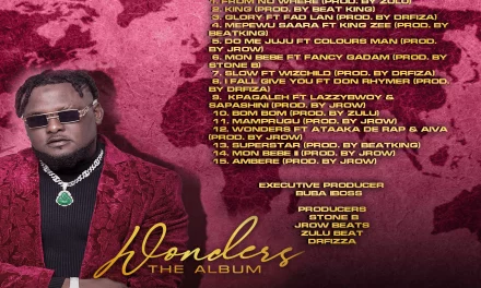Tracklist For Buba iBoss Debut Album “Wonders” Hits Online.