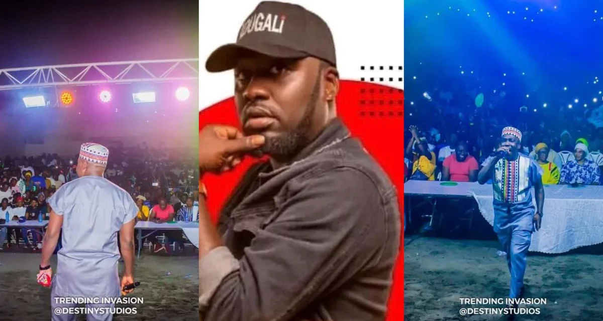 Historic: G Face beats Mr. Tell; becomes First Media personnel to fill Gaskia Cinema in Accra