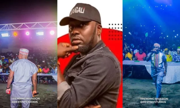 Historic: G Face beats Mr. Tell; becomes First Media personnel to fill Gaskia Cinema in Accra