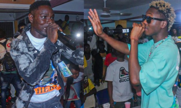 Vidoe: AK BangZinli And Fad Lan Pulls A Massive Crowd At The Asawasi Community Center In Kumasi.