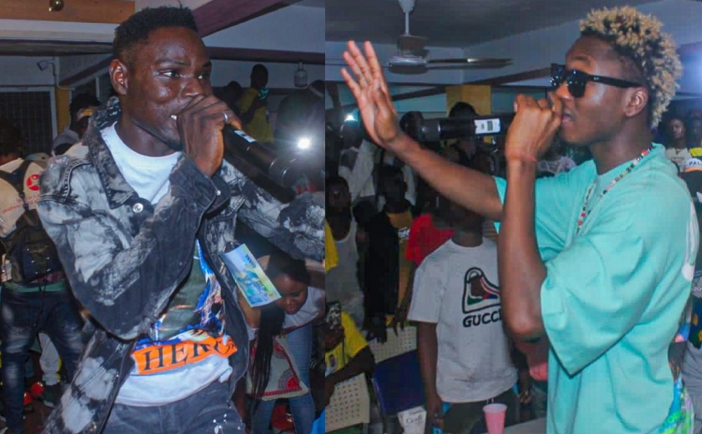 Vidoe: AK BangZinli And Fad Lan Pulls A Massive Crowd At The Asawasi Community Center In Kumasi.