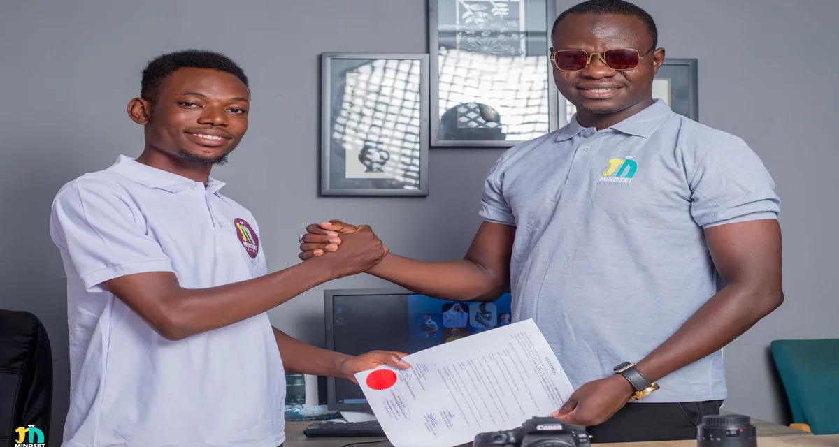 Is Hassan Dablee, Signs Partnership Deal with Mindset Studios to Enhance Works and Productivity