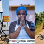 Upper East based cyclist Journey’s 170KM to support chef faila in her cooking marathon.