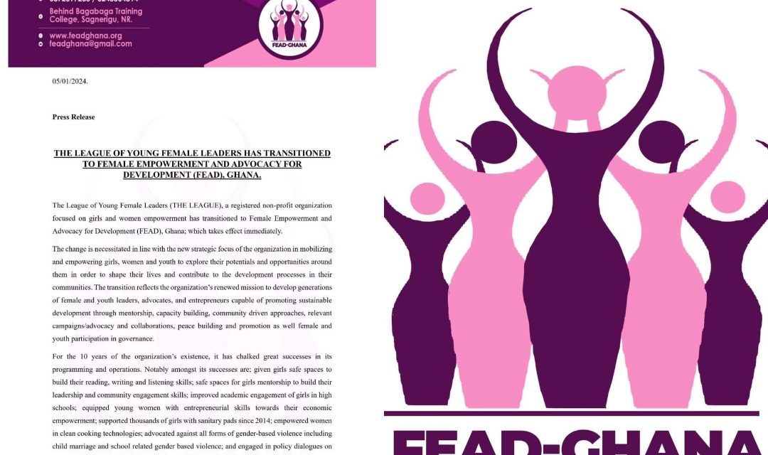 League of Young Female Leaders Rebrands as FEAD.