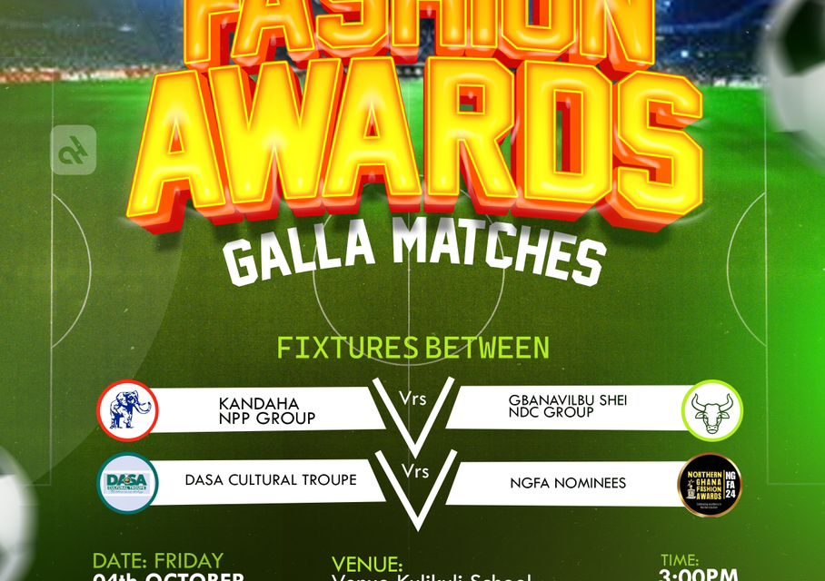 Northern Ghana Fashion Awards Promotes Peace with NPP vs NDC Gala Matches.