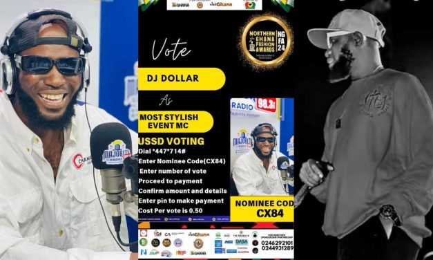 Vote DJ Dollar: Tamale’s Most Stylish MC Takes the Stage at Northern Fashion Awards.