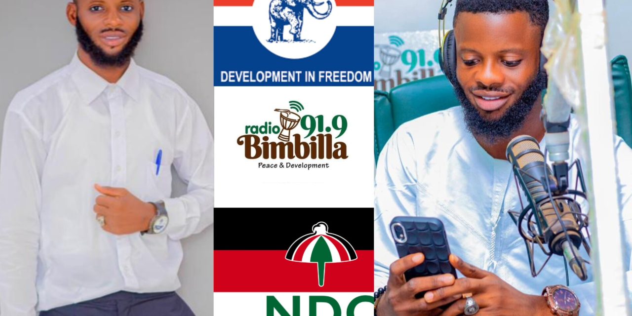 Video: An NPP Radio Station Allegedly Suspends Their Top Presenter For Participating In An NDC Activity.