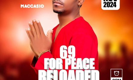 Maccasio Unveils First Flyer for 69 Peace Concert: ‘Let’s Make the World Live as One’ on November 9th”.