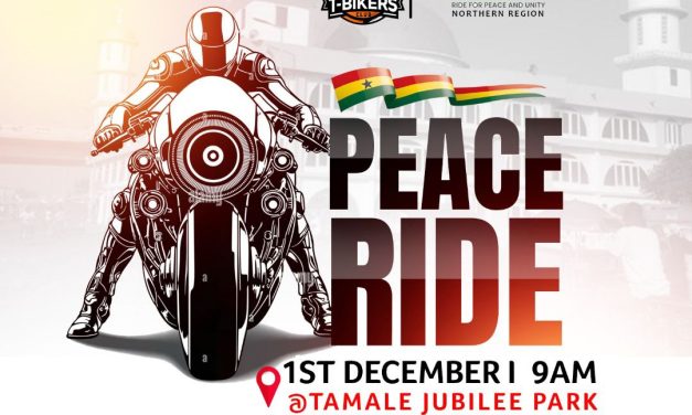 T-Bikers Club Launches Peace Ride to Promote Unity and Biking Profession in Tamale.