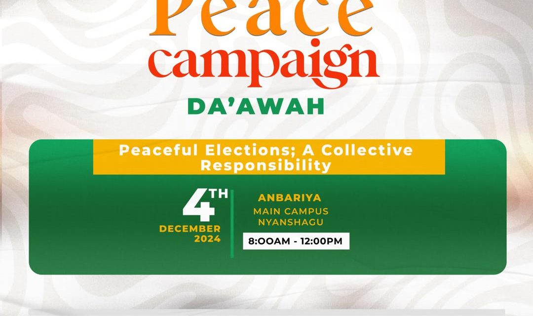 Anbariya Sunni Community to Lead Peace Campaign Ahead of Elections.