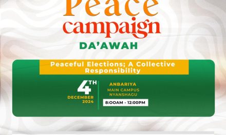 Anbariya Sunni Community to Lead Peace Campaign Ahead of Elections.