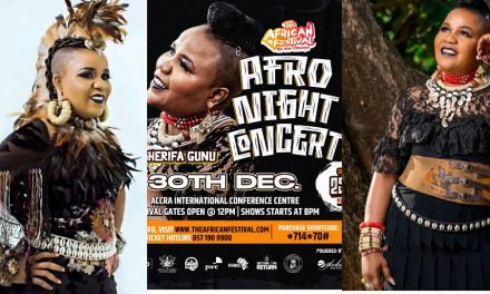 Sherifa Gunu Headlines Ghana’s Pride at the African Festival’s Afro Night Concert.