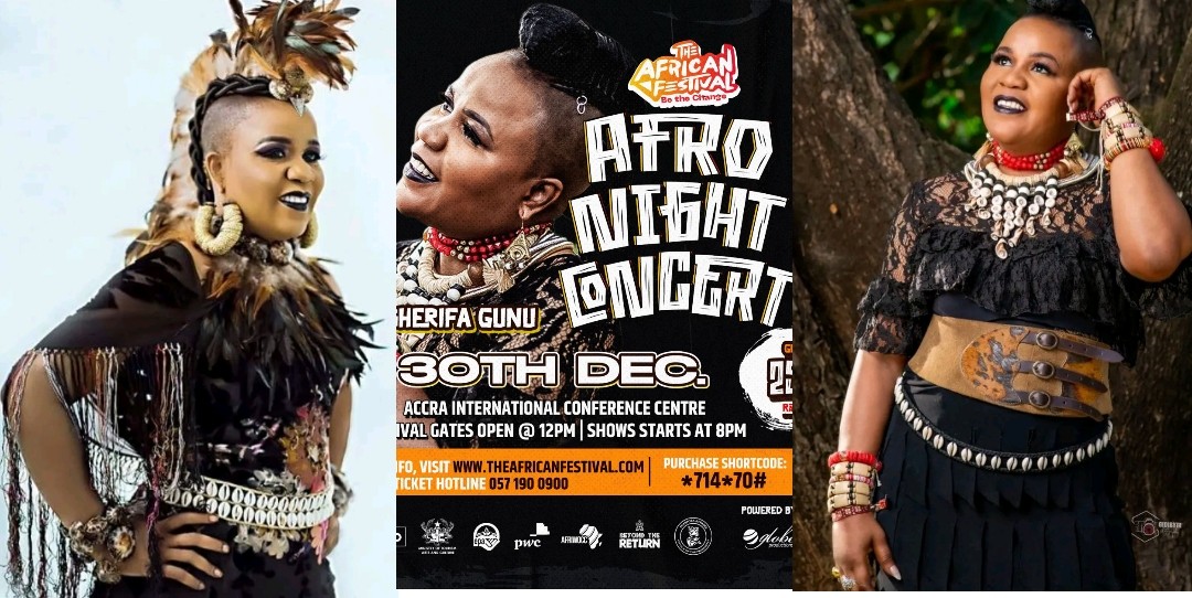 Sherifa Gunu Headlines Ghana’s Pride at the African Festival’s Afro Night Concert.