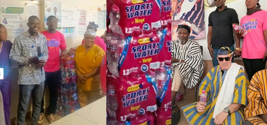 Twellium Ghana Launches Verna Active Sports Water with Charitable Donations in Tamale.