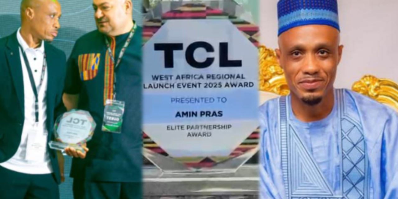 Mr. Amin Pras Wins Prestigious International Award, Beating Top West African Partners.