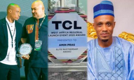 Mr. Amin Pras Wins Prestigious International Award, Beating Top West African Partners.