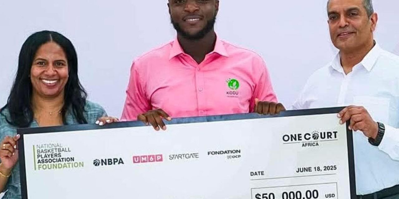 KODU Wins Grand Prize at “Jump Shot: The NBPA × UM6P Innovation Challenge.