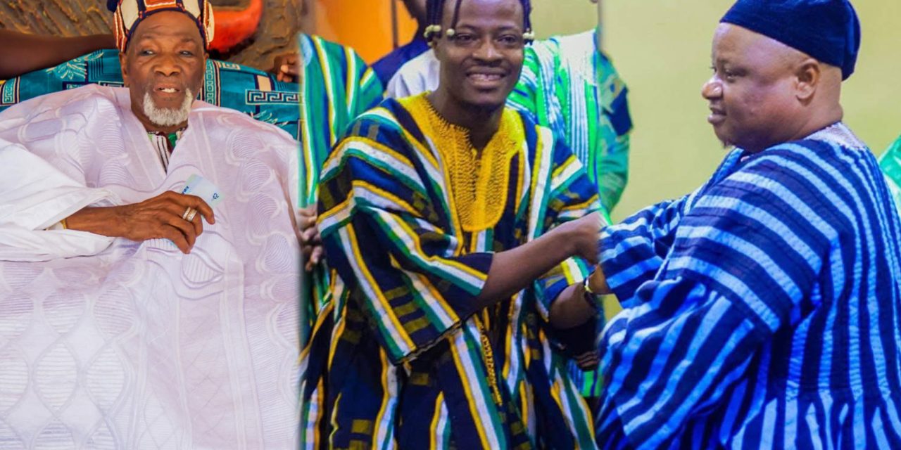Fancy Gadam Takes The Lead, Donates To Gbewaa Palace Project.