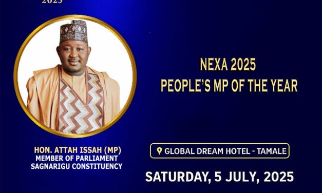 Hon. Atta Issah to be crowned NExA 2025 People’s MP of the Year Award, Tamale, Ghana.
